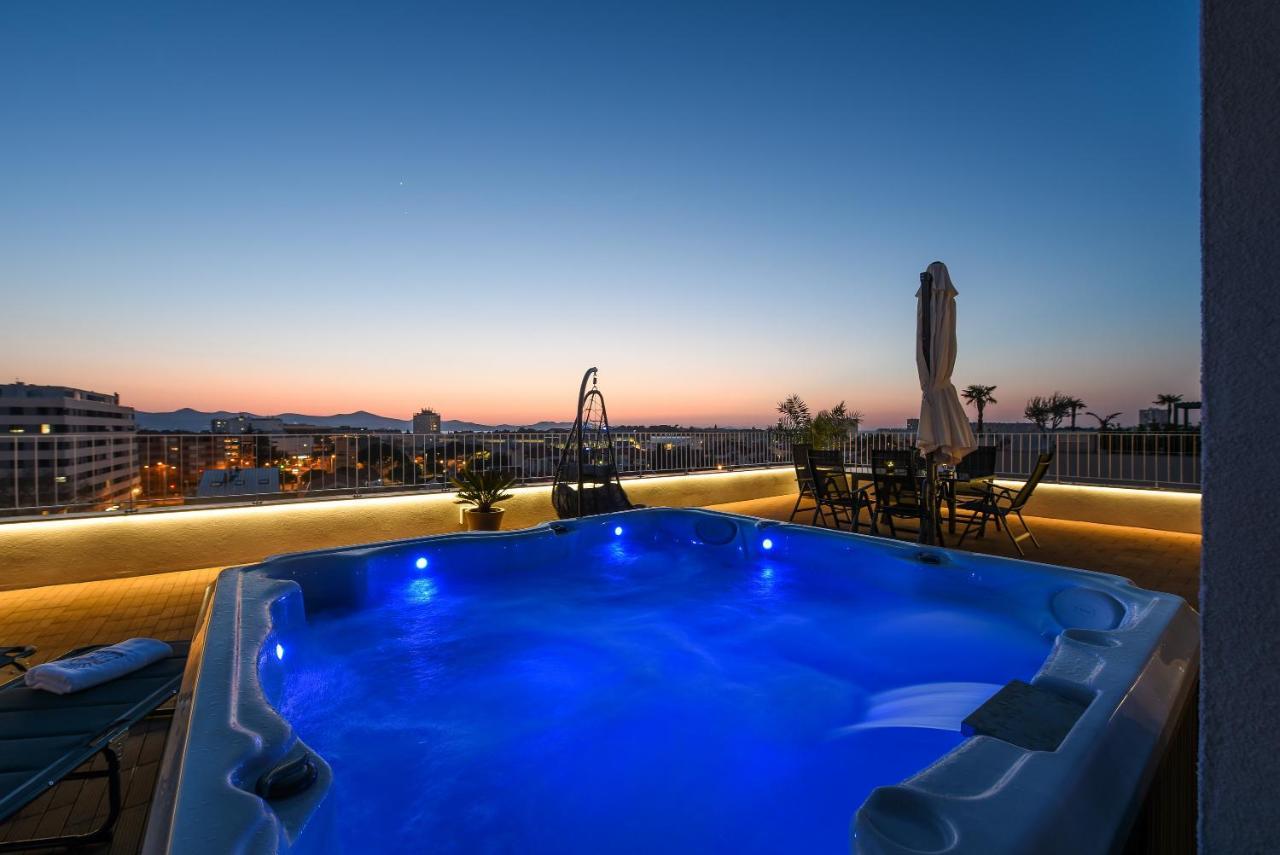 Zadar Sunset Penthouse With Spectacular View And Jacuzzi Daire Dış mekan fotoğraf