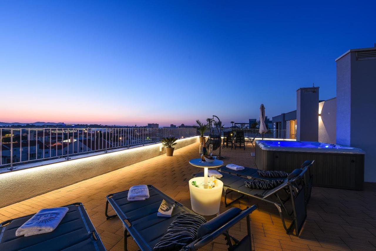 Zadar Sunset Penthouse With Spectacular View And Jacuzzi Daire Dış mekan fotoğraf
