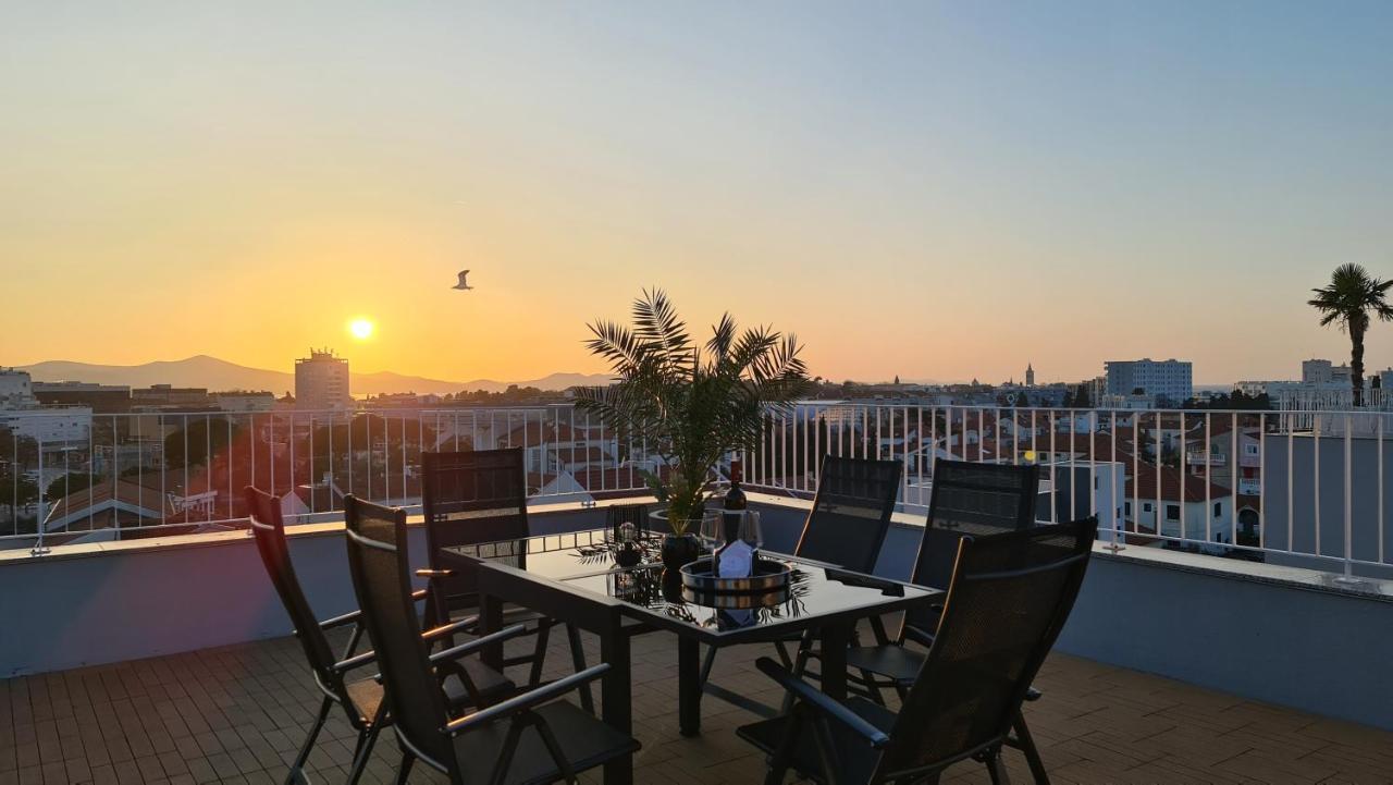 Zadar Sunset Penthouse With Spectacular View And Jacuzzi Daire Dış mekan fotoğraf